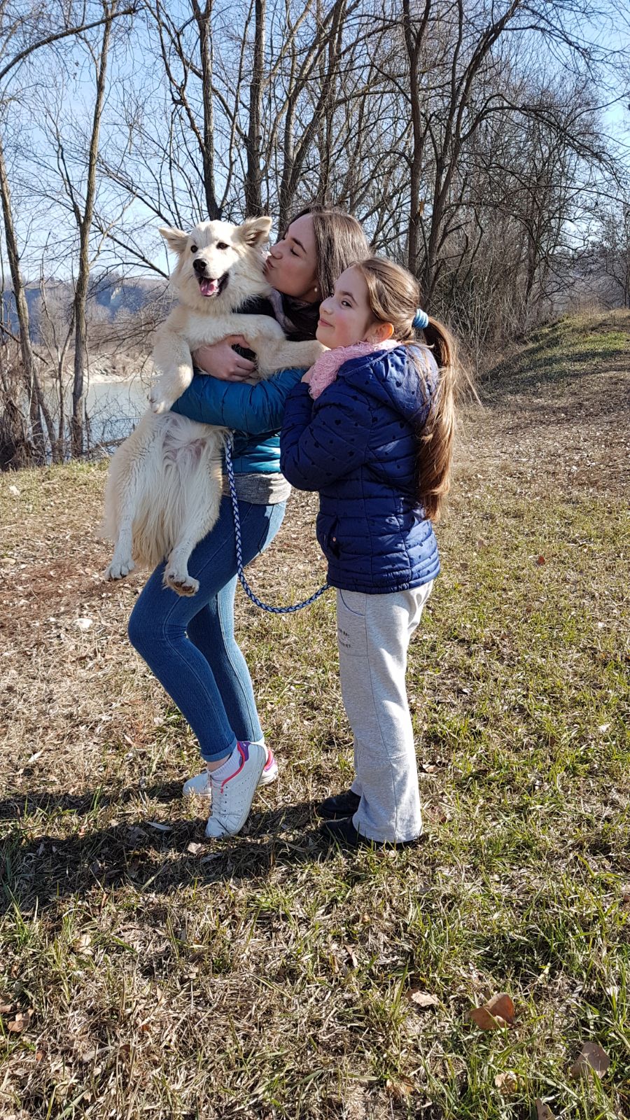 Fotografia del momento dell'adozione