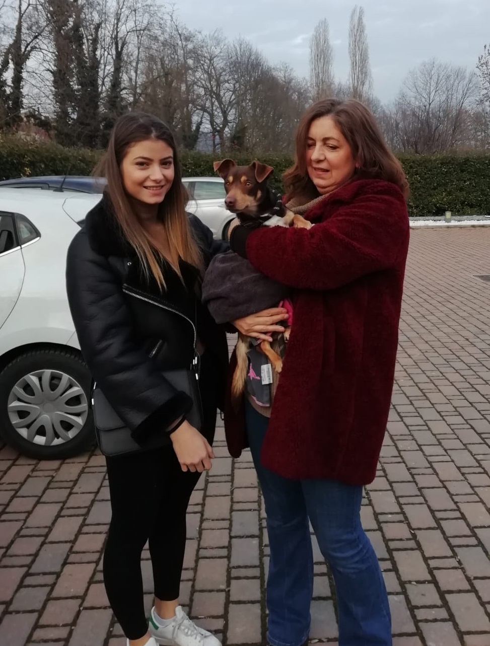 Fotografia del momento dell'adozione